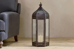 Shalena Lantern - Rust