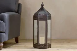 Shalena Lantern - Rust