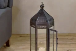 Shalena Lantern - Rust