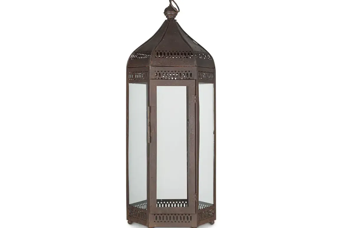 Shalena Lantern - Rust