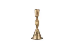 Shani Candlestick - Antique Brass