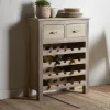 Shanthi Reclaimed Wood Wine Rack - Natural