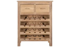 Shanthi Reclaimed Wood Wine Rack - Natural