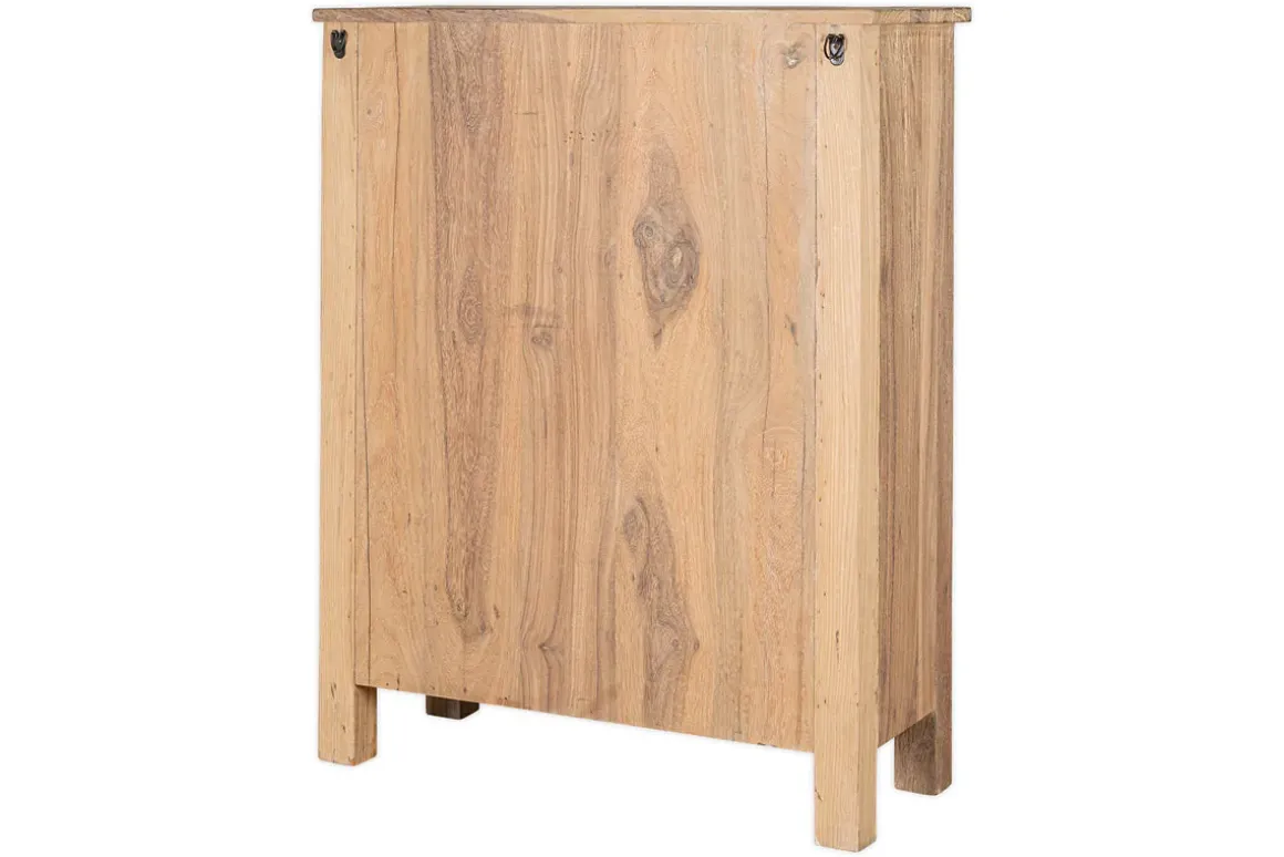 Shanthi Reclaimed Wood Wine Rack - Natural