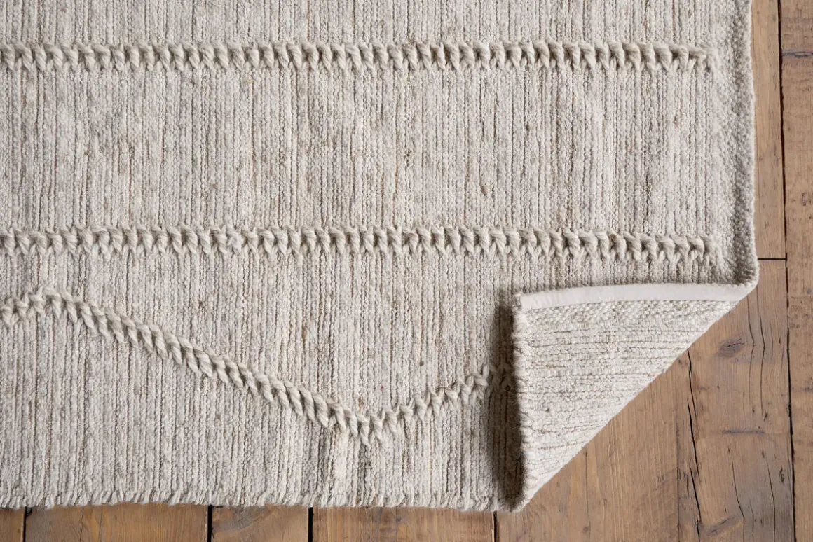 Shanti Wool & Cotton Rug - Natural