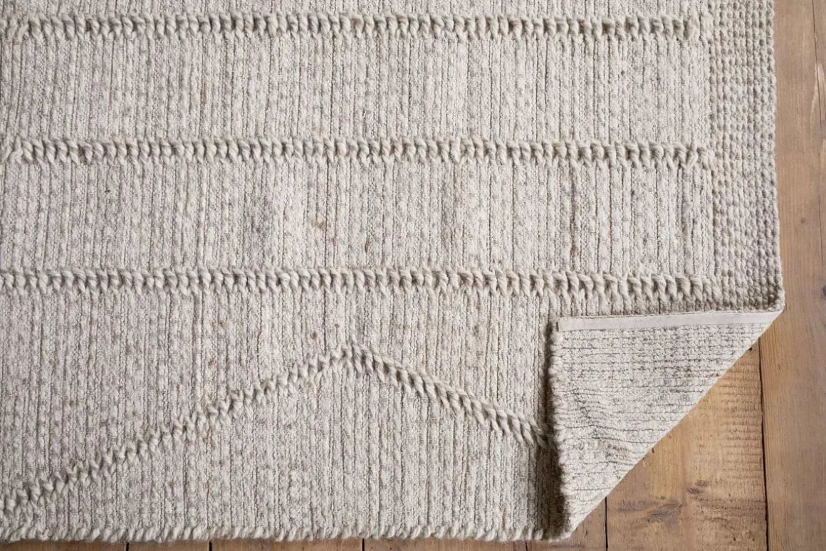 Shanti Wool & Cotton Rug - Natural