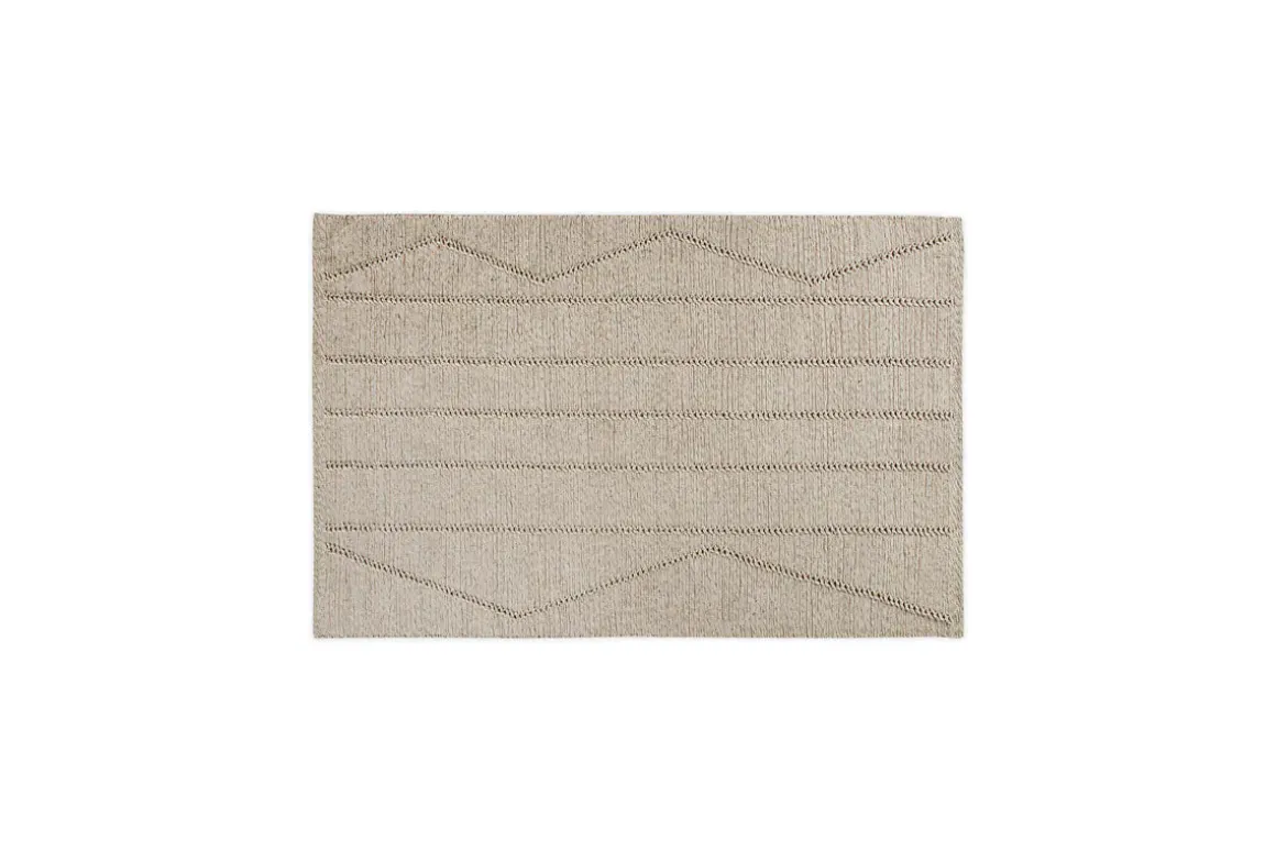 Shanti Wool & Cotton Rug - Natural