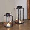 Sia Mini Table Lantern - Black