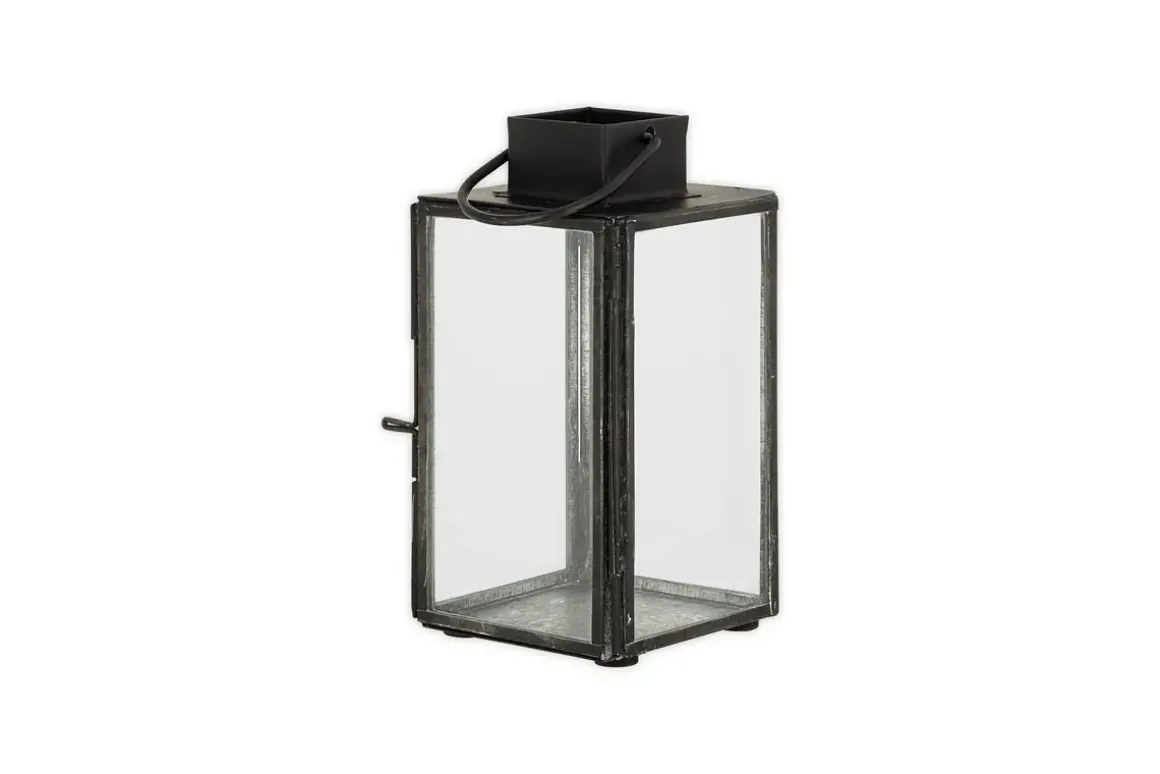 Sia Mini Table Lantern - Black