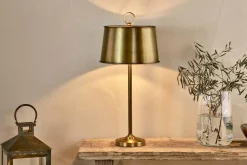 Siwan Table  Lamp - Antique Brass