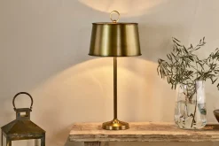 Siwan Table  Lamp - Antique Brass