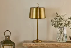 Siwan Table  Lamp - Antique Brass
