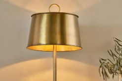 Siwan Table  Lamp - Antique Brass