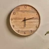 Som Mango Wood Clock - Natural