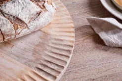 Soria Mango Wood Lazy Susan - Natural