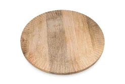 Soria Mango Wood Lazy Susan - Natural