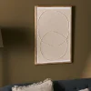 Suheed Cotton & Mango Wood Wall Art - Natural