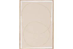Suheed Cotton & Mango Wood Wall Art - Natural