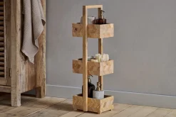 Sukha Mango Wood Storage Caddy - Natural