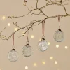 Sundara Baubles - Clear - (Set of 4)