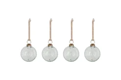 Sundara Baubles - Clear - (Set of 4)