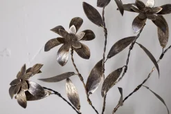 Svara Stem Flower - Antique Brass