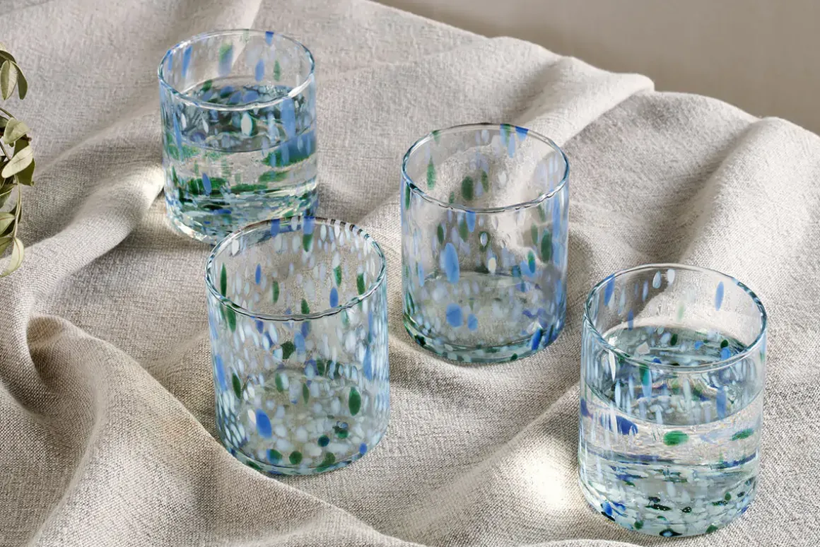 Taja Tumbler - Sea Blue (Set of 4)