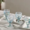 Taja Wine Glass - Sea Blue (Set of 4)