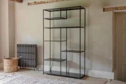 Tanvi Display Shelf - Black - Wide