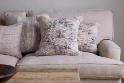 Tendai Cotton & Wool Cushion Cover - Natural