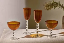 Thimma Wine Glass - Amber (Set of 2)