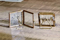 Tiny Danta Frame Antique Brass (Set of 2)