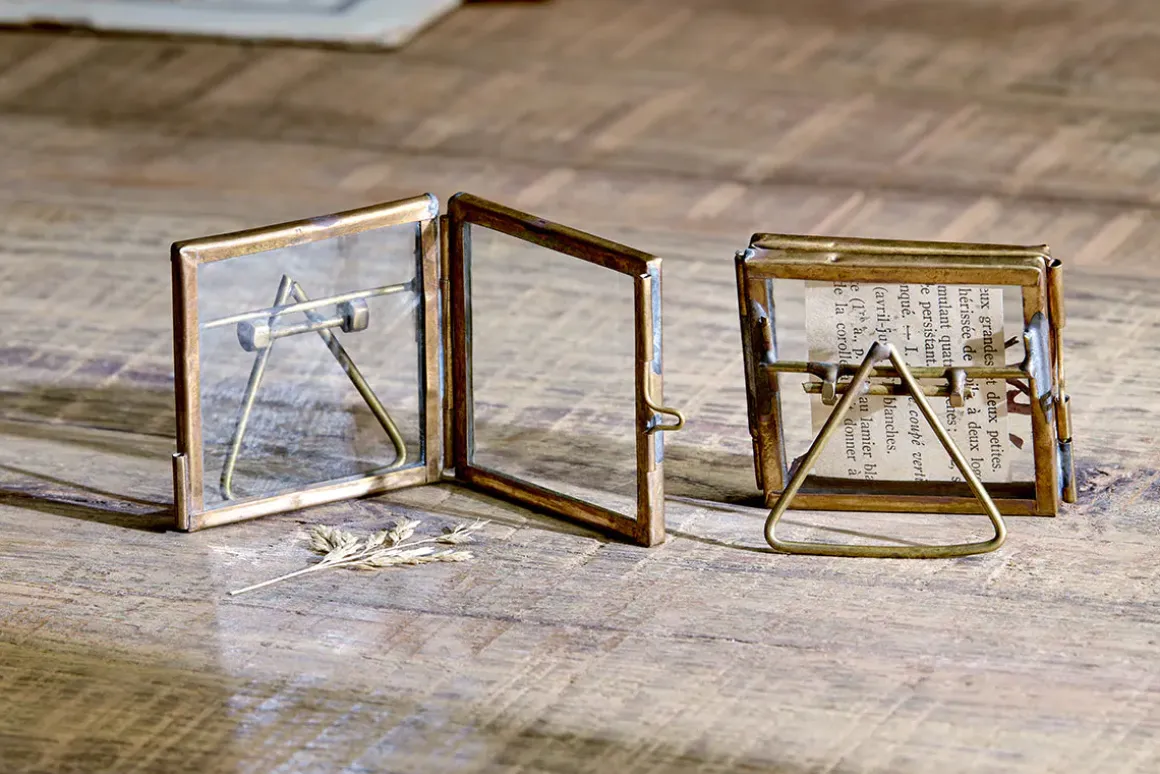Tiny Danta Frame Antique Brass (Set of 2)