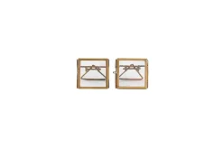 Tiny Danta Frame Antique Brass (Set of 2)