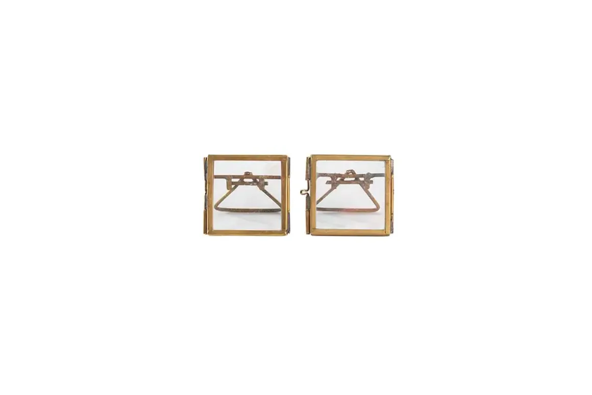 Tiny Danta Frame Antique Brass (Set of 2)