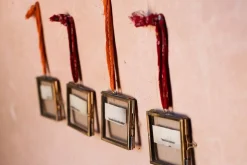 Tiny Kiko Frame Antique Brass (Set of 4)