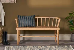 Tipu Acacia Wood Bench