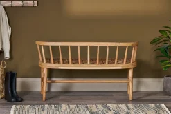 Tipu Acacia Wood Bench