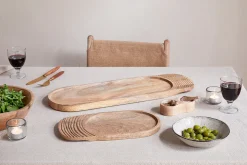 Tivisha Mango Wood Serving Board - Natural