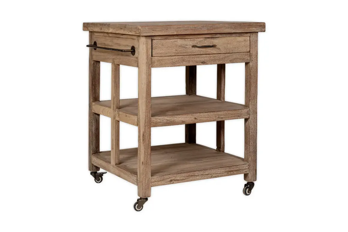 Tivu Reclaimed Wood Butchers Block - Natural