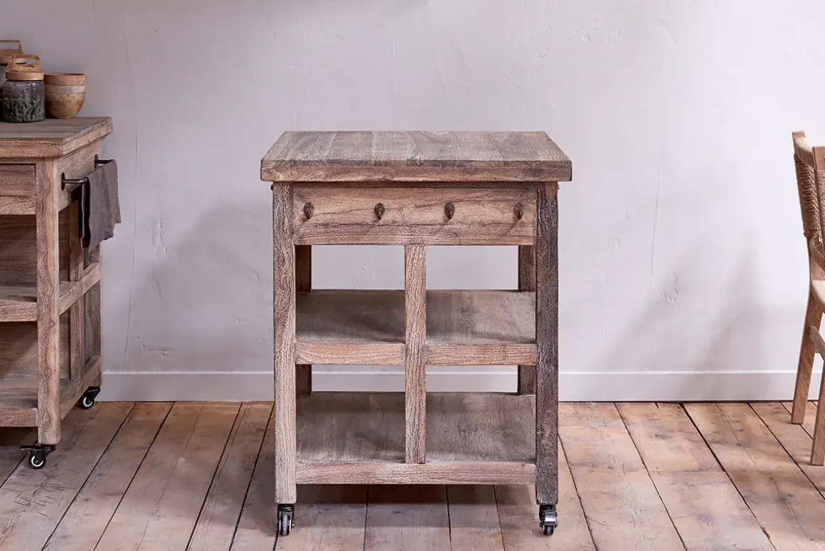 Tivu Reclaimed Wood Butchers Block - Natural