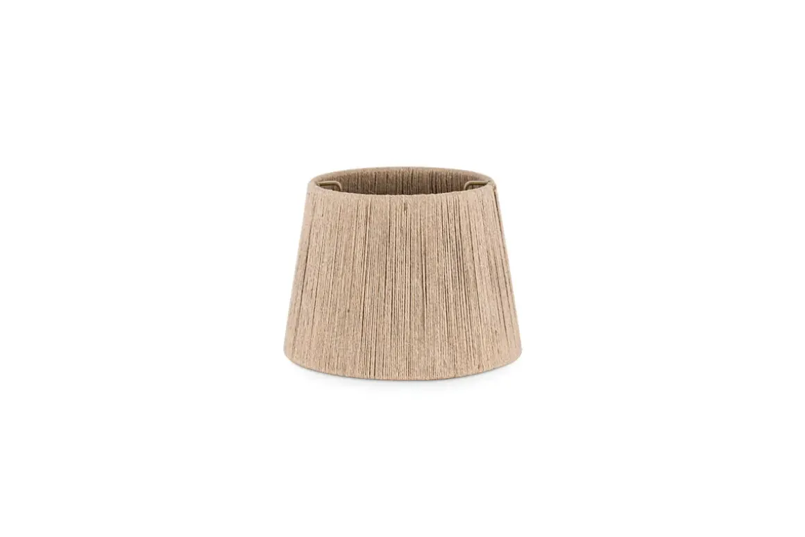 Tiwa Woven Jute Lampshade - Natural