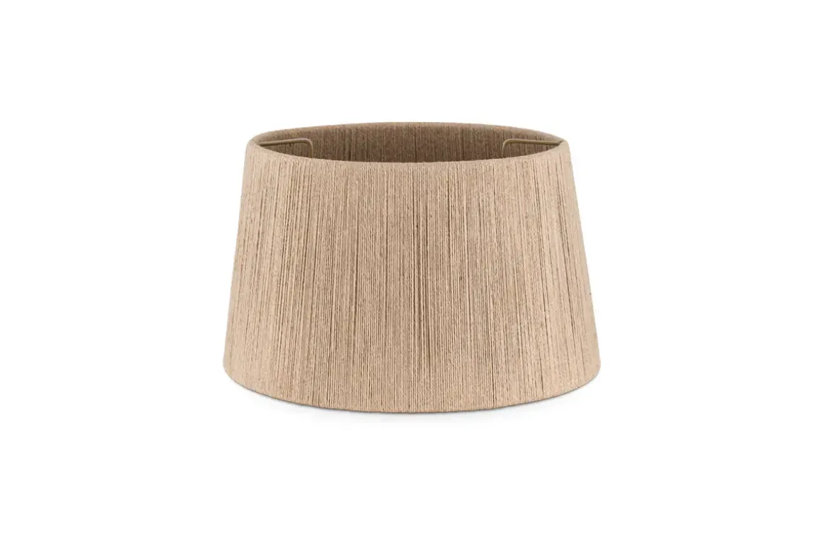 Tiwa Woven Jute Lampshade - Natural