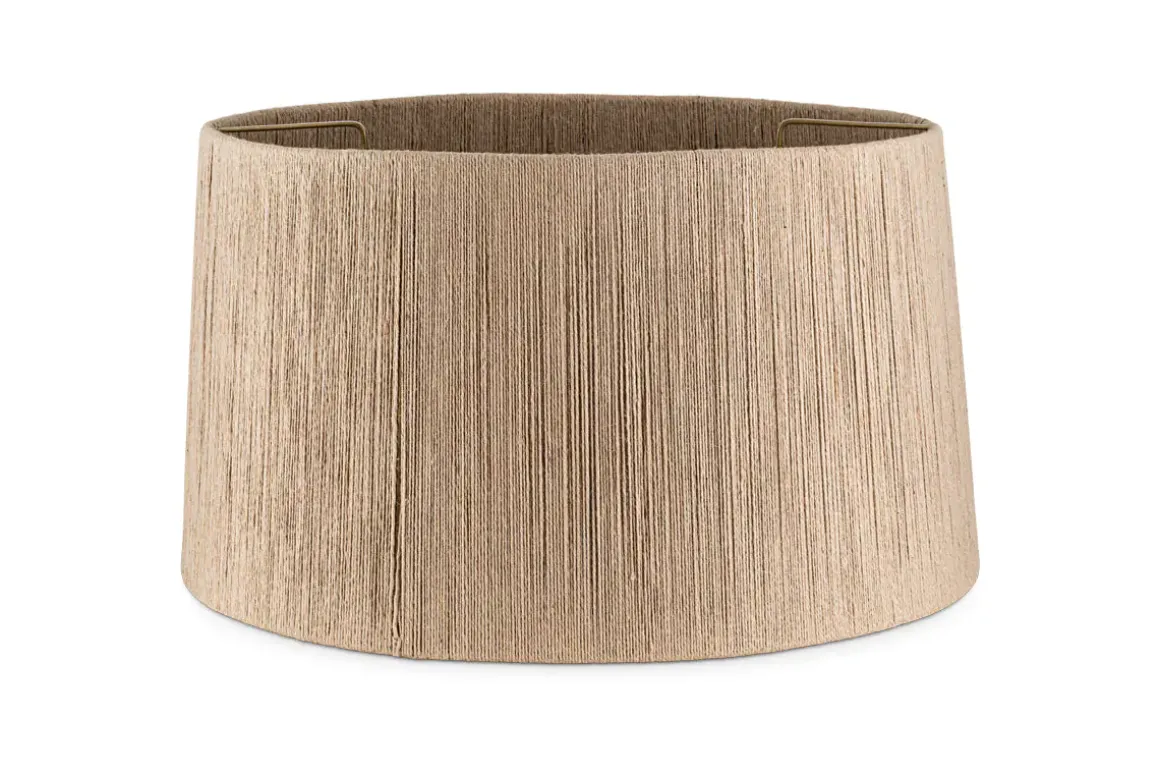 Tiwa Woven Jute Lampshade - Natural