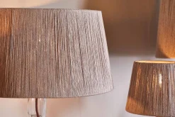 Tiwa Woven Jute Lampshade - Natural