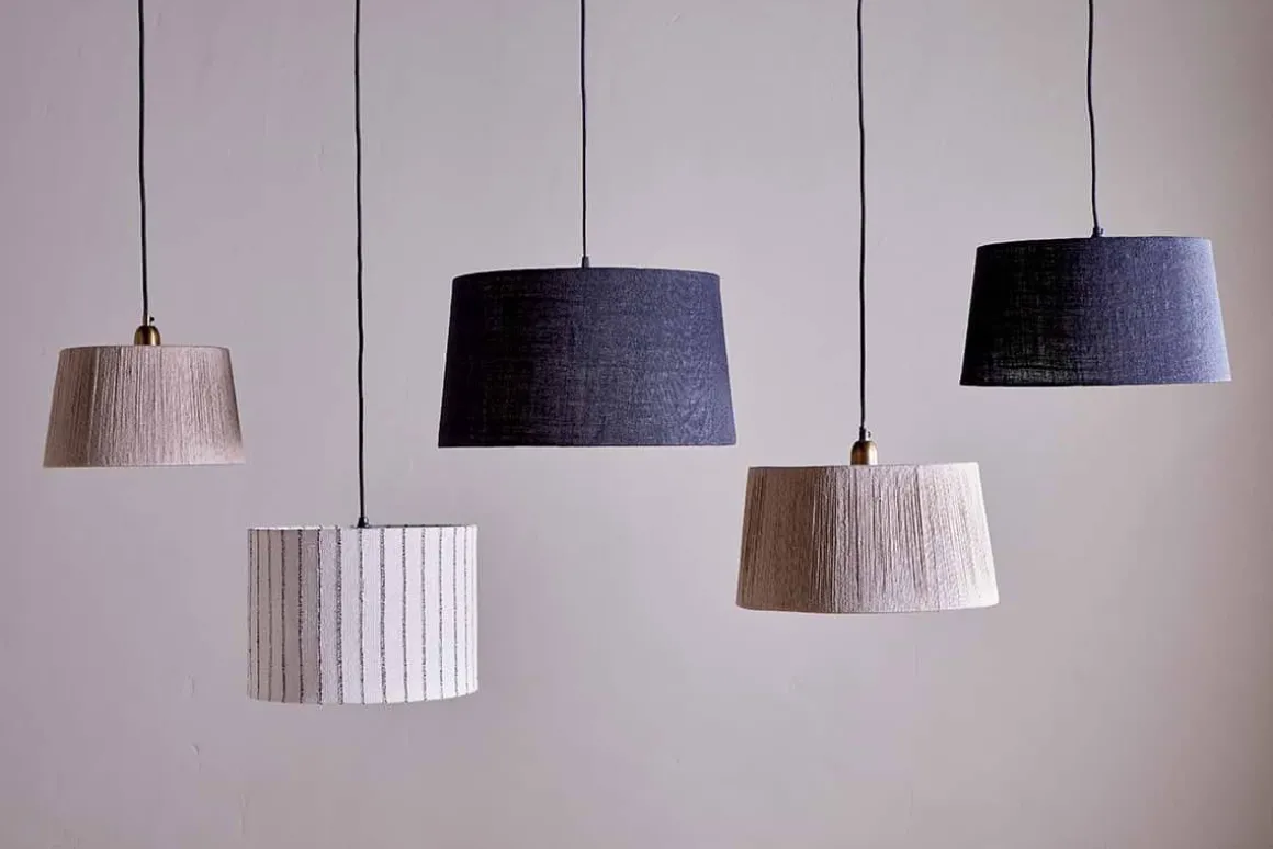 Tiwa Woven Jute Lampshade - Natural