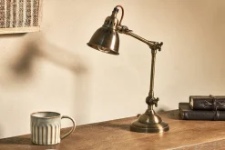 Tubu Antique Brass Desk Lamp