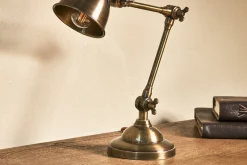 Tubu Antique Brass Desk Lamp