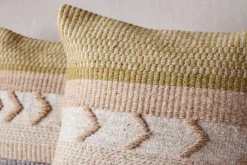 Tuleeka Wool Cushion Cover - Ochre