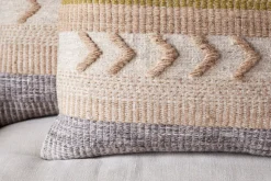 Tuleeka Wool Cushion Cover - Ochre
